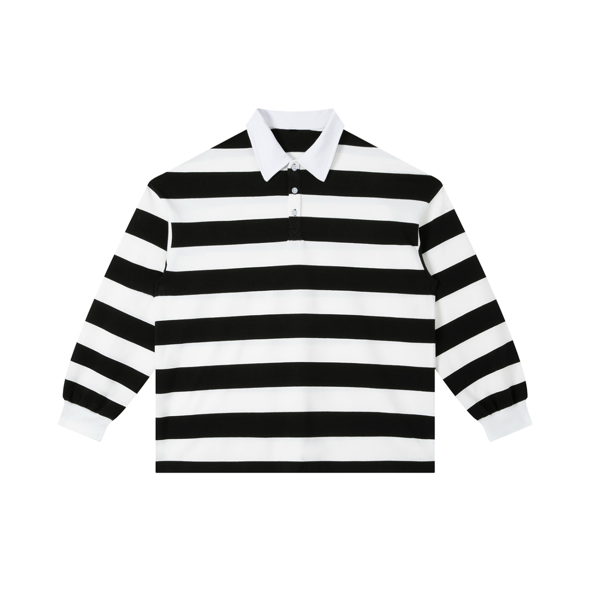 Club Luchini Color Block Stripe Polo Shirt