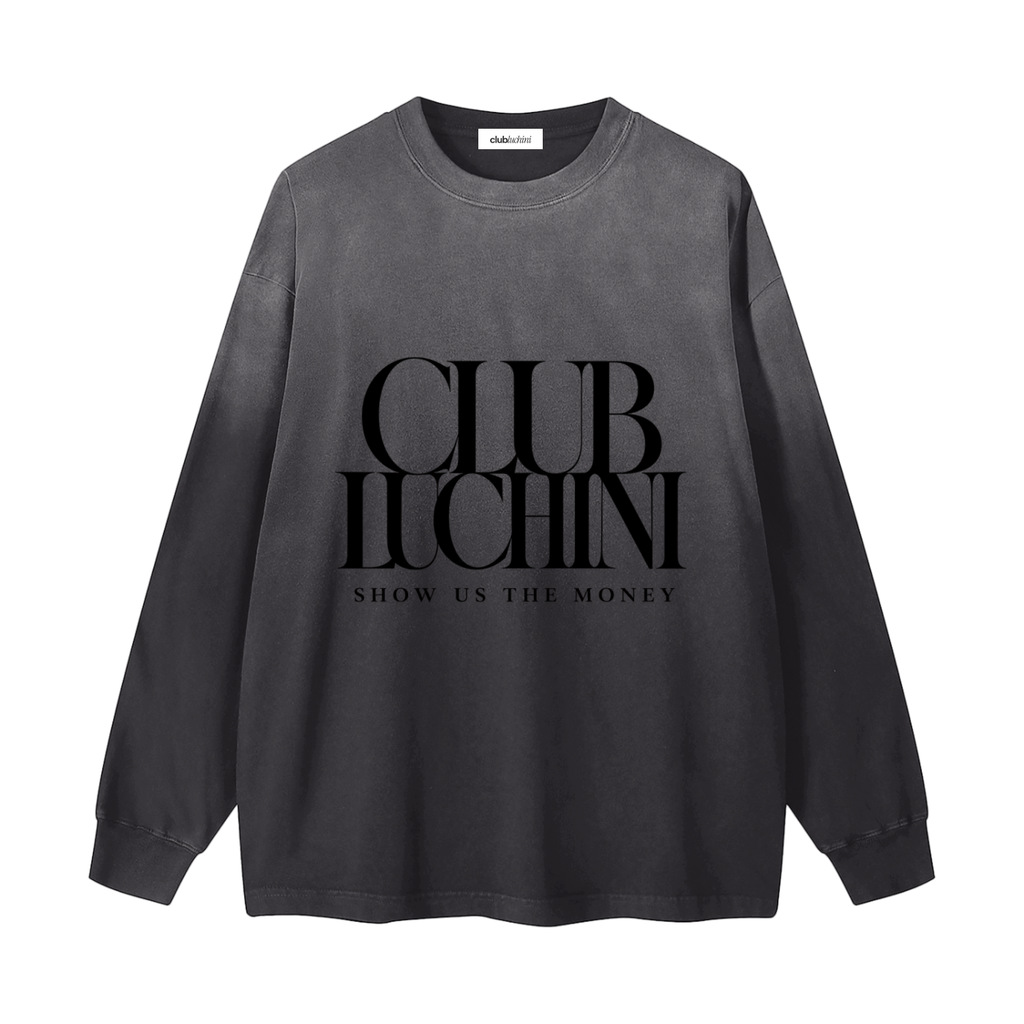 Club Luchini Gradient Washed Long Sleeve T-Shirt