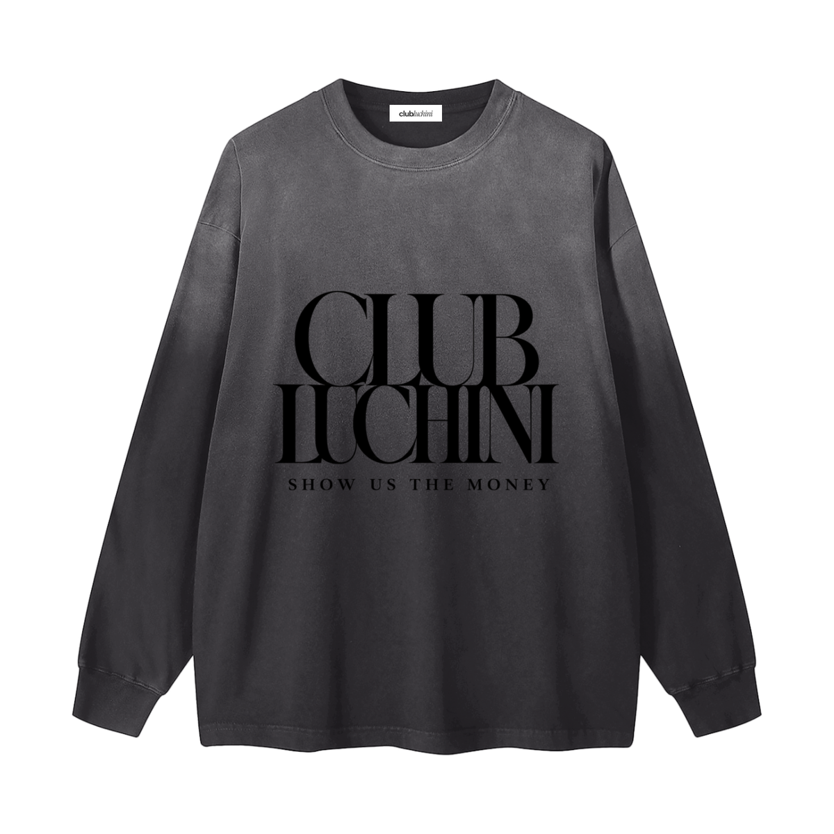 Club Luchini Gradient Washed Long Sleeve T-Shirt
