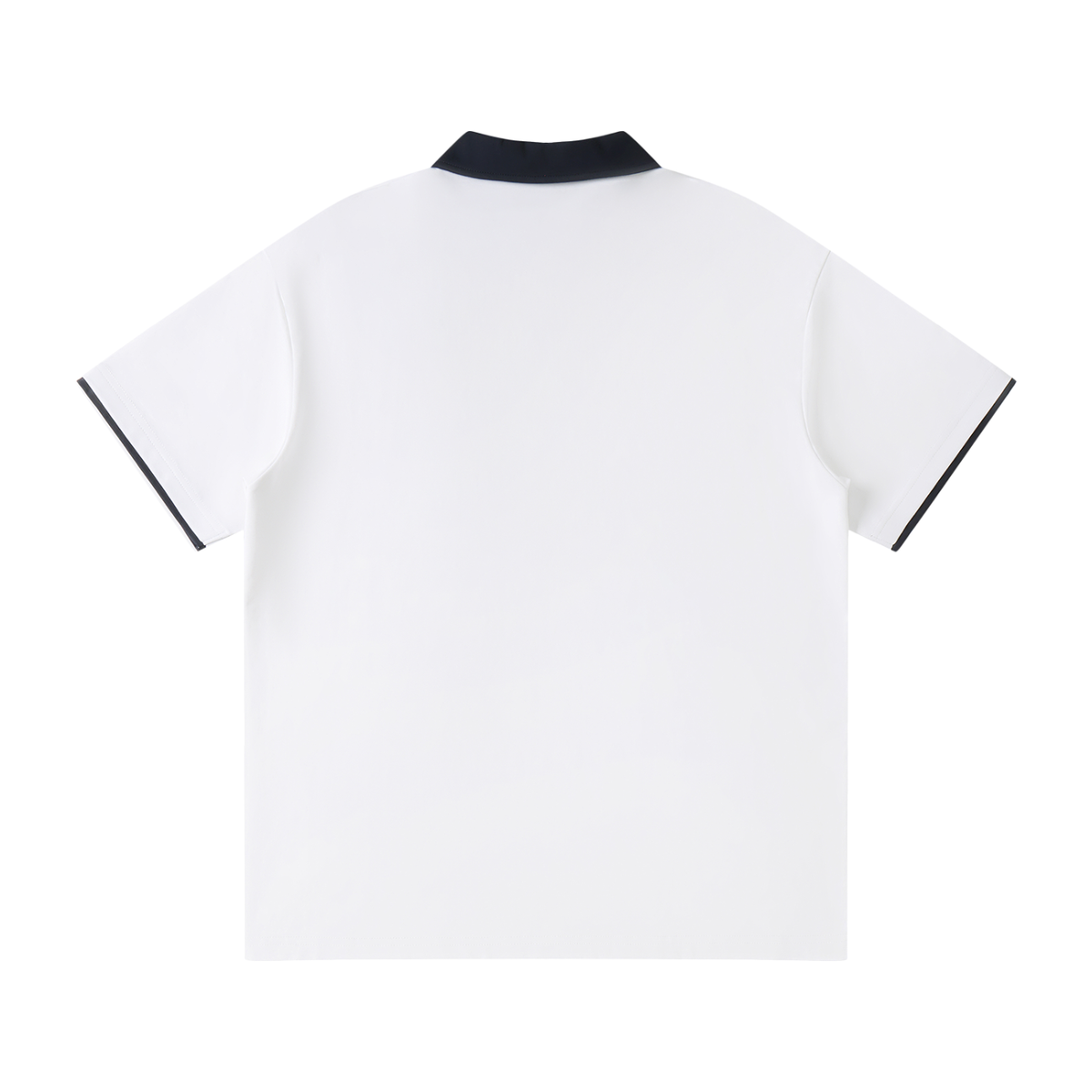 Club Luchini Contrast Collar Raglan Polo Shirt