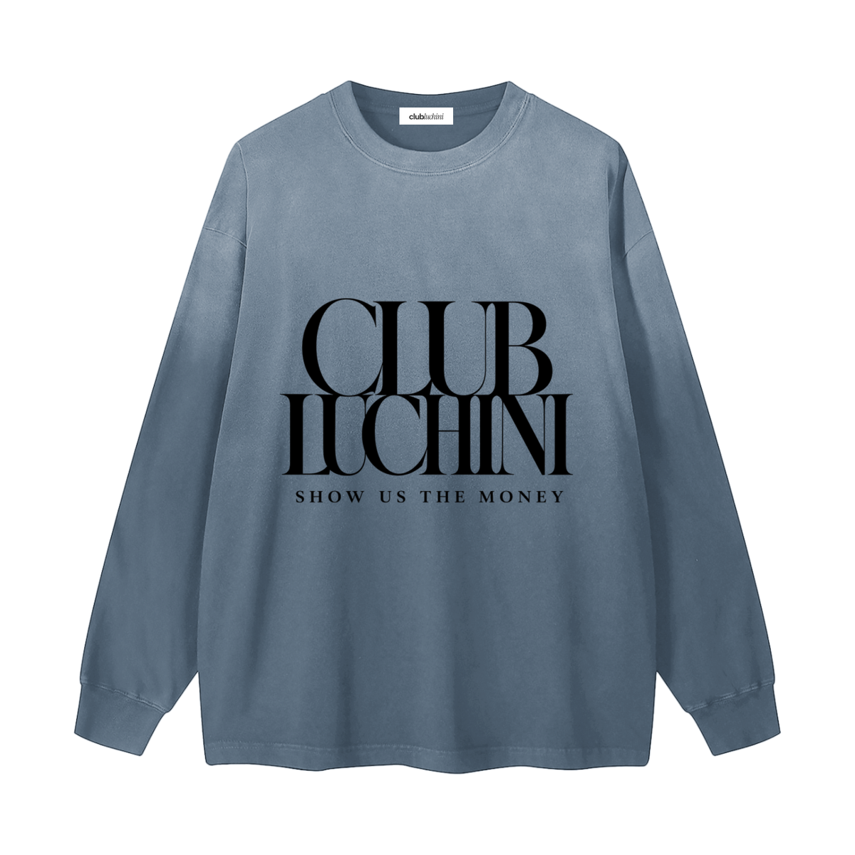 Club Luchini Gradient Washed Long Sleeve T-Shirt