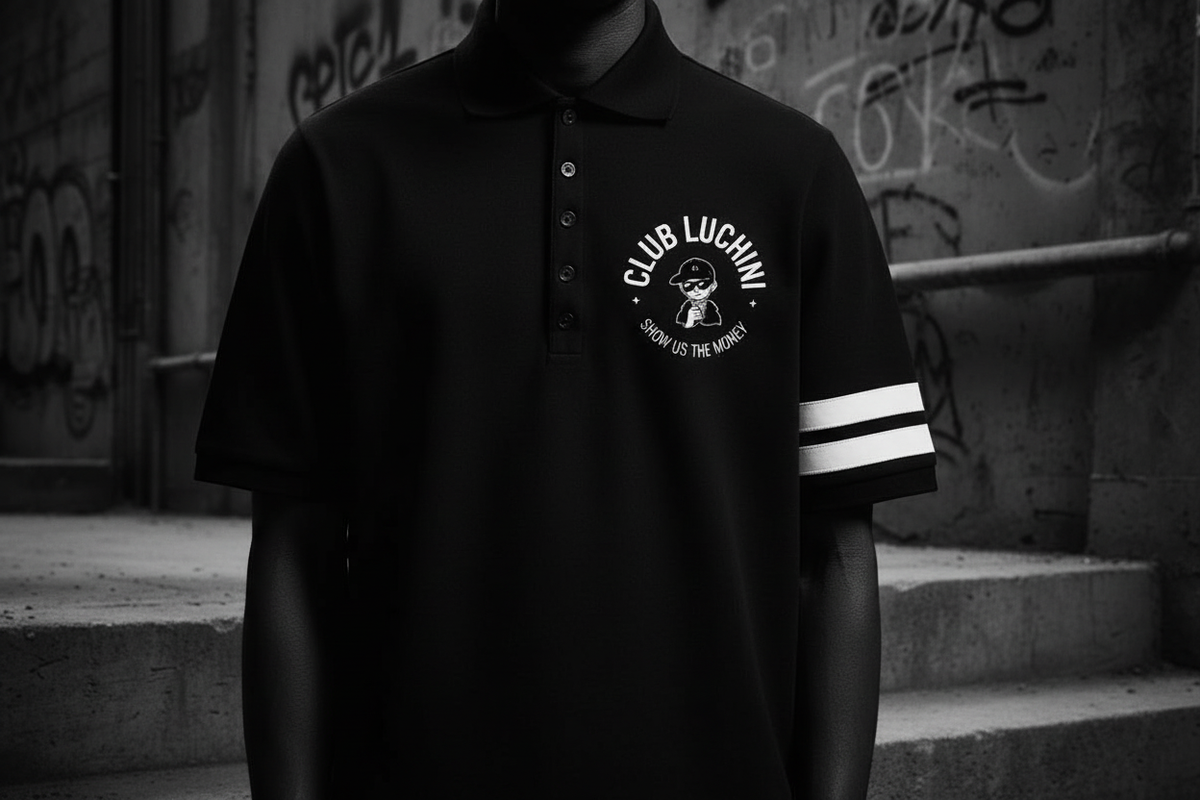 Club Luchini Hero Banner – Logo Focus