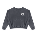 Club Luchini Raw Edge Crewneck Sweatshirt