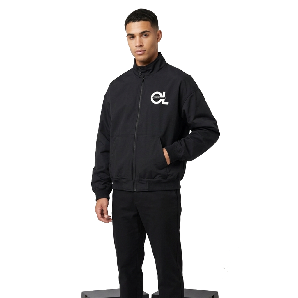 Club Luchini Stand Collar Bomber Jacket