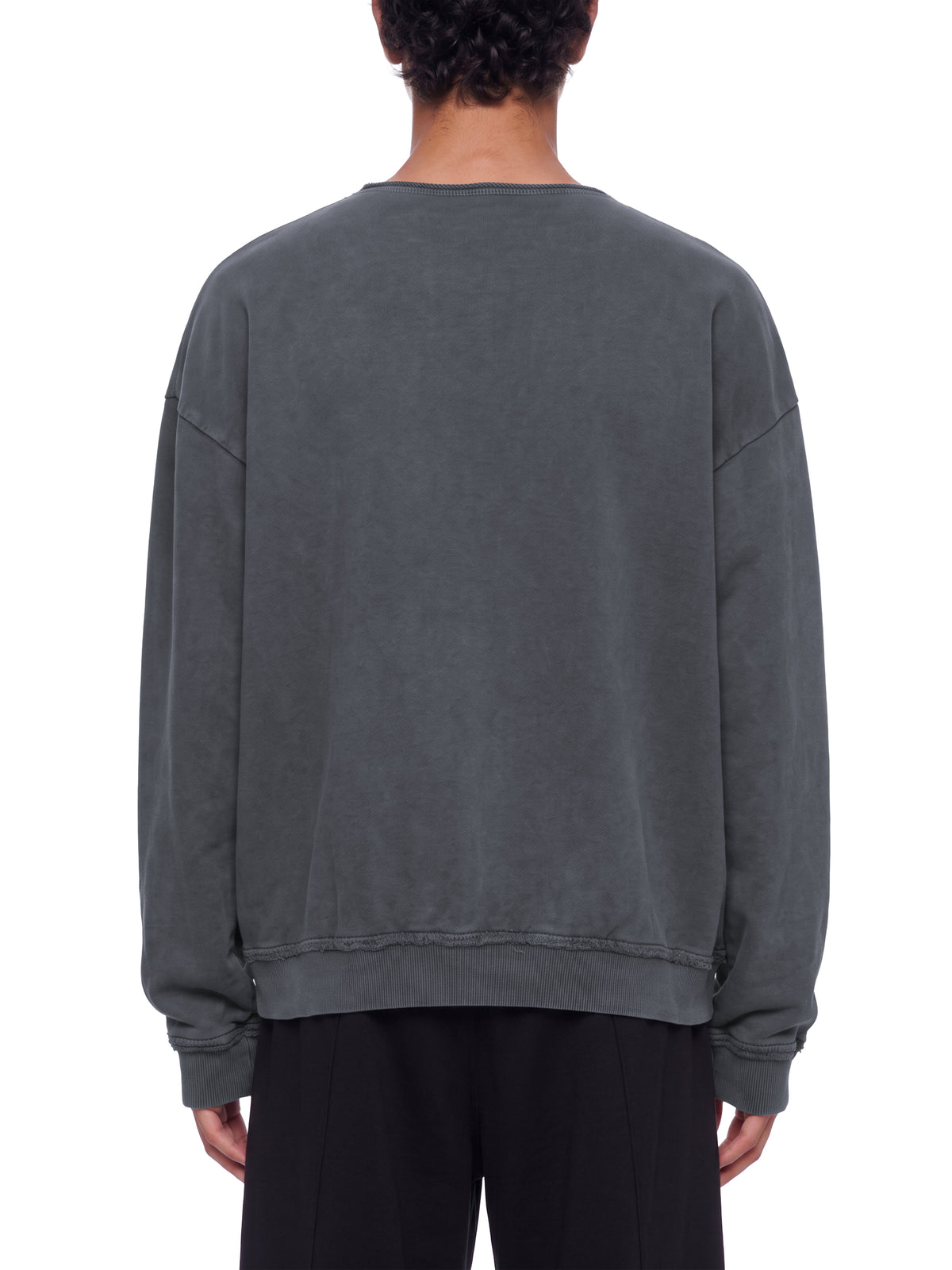 Club Luchini Raw Edge Crewneck Sweatshirt